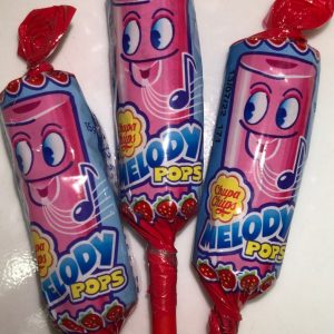 Pink melody pops lollipop